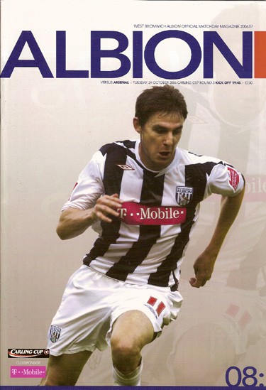 West Bromwich Albion FC  v Arsenal FC